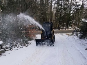 Snow removal and sanding